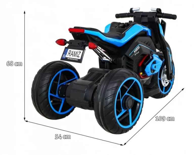 Future Motocikl Na Akumulator Za Djecu, Plavi Motor Na Akumulator 2