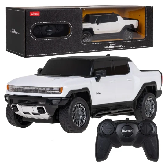 Gmc Hummer Ev Bijeli Rastar Model 1:26 Automobil Na Daljinsko Upravljanje + 2,4 Ghz, Bijela 1