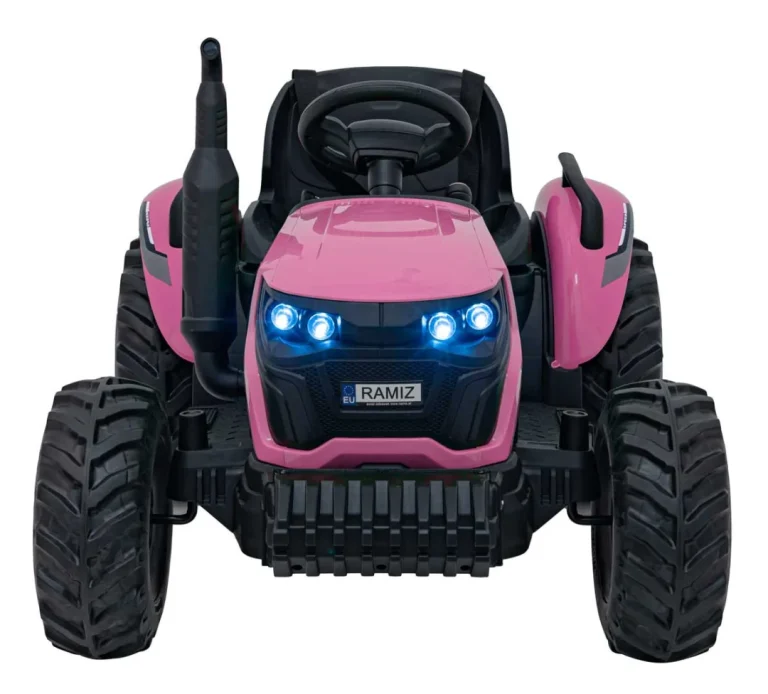 Grow 1804 Traktor Na Akumulator Ružičasti 4