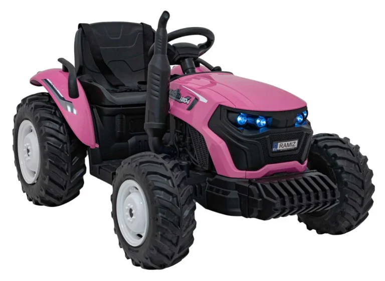 Grow 1804 Traktor Na Akumulator Ružičasti 5