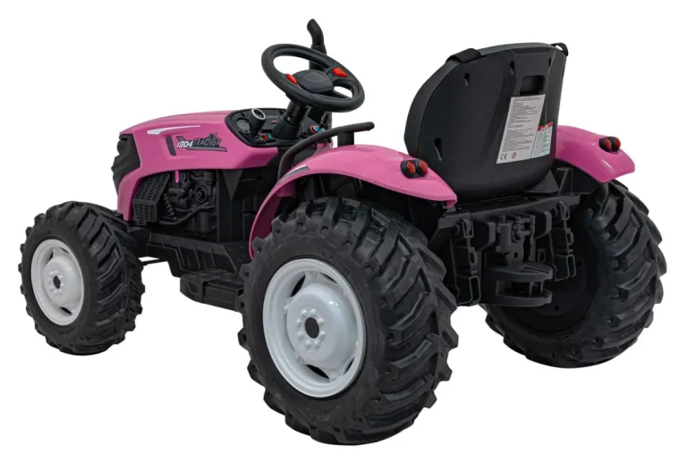 Grow 1804 Traktor Na Akumulator Ružičasti 7