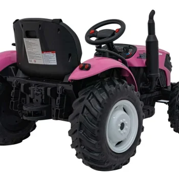 Grow 1804 Traktor Na Akumulator Ružičasti 9