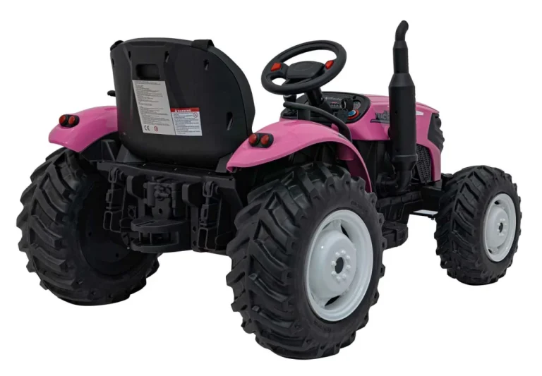 Grow 1804 Traktor Na Akumulator Ružičasti 9