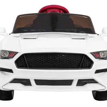 Gt Sport Automobil Na Baterije Za Djecu Bijeli + Daljinski Upravljač + Spori Start + Prtljažnik + Mp3 Led, Bijela 3