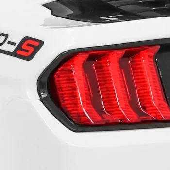 Gt Sport Automobil Na Baterije Za Djecu Bijeli + Daljinski Upravljač + Spori Start + Prtljažnik + Mp3 Led, Bijela 6