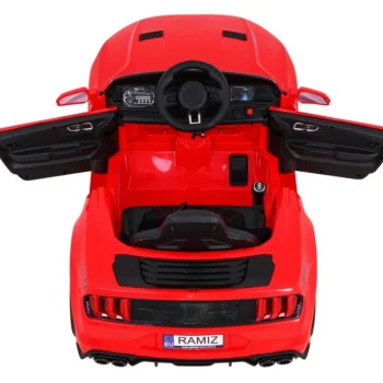 Gt Sport Automobil Na Baterije Za Djecu Crveni + Daljinski Upravljač + Spori Start + Prtljažnik + Mp3 Led, Crvena 10