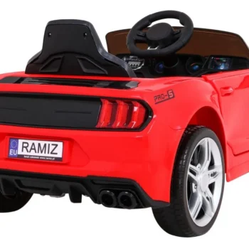 Gt Sport Automobil Na Baterije Za Djecu Crveni + Daljinski Upravljač + Spori Start + Prtljažnik + Mp3 Led, Crvena 11