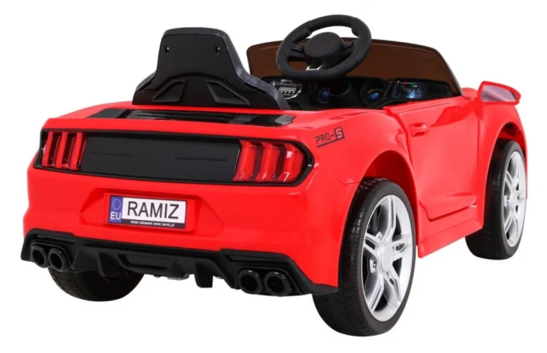 Gt Sport Automobil Na Baterije Za Djecu Crveni + Daljinski Upravljač + Spori Start + Prtljažnik + Mp3 Led, Crvena 11