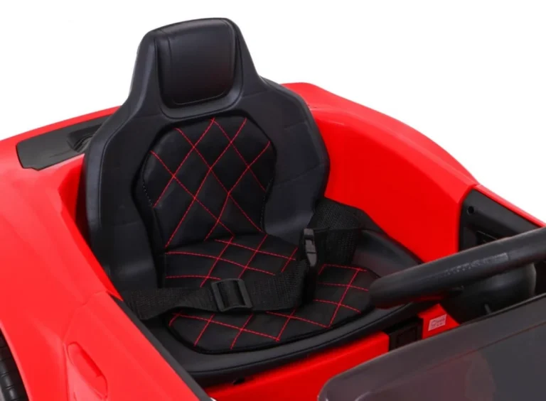 Gt Sport Automobil Na Baterije Za Djecu Crveni + Daljinski Upravljač + Spori Start + Prtljažnik + Mp3 Led, Crvena 13