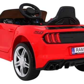 Gt Sport Automobil Na Baterije Za Djecu Crveni + Daljinski Upravljač + Spori Start + Prtljažnik + Mp3 Led, Crvena 5