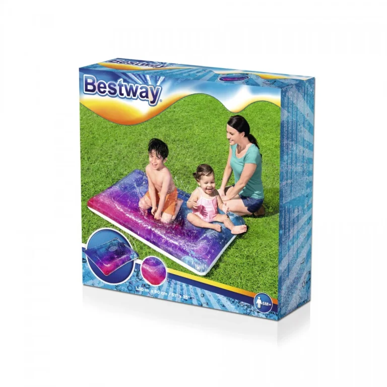 Galaktička Vodena Prostirka Za Djecu 130x90cm Bestway + Vodeni Raspršivač 8