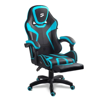 Gaming Stolica Sofotel Specter, Okretna, S Osloncem Za Noge, Plava 14