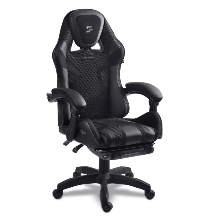 Gaming Stolica Sofotel Specter, Okretna, S Osloncem Za Noge, Siva 15