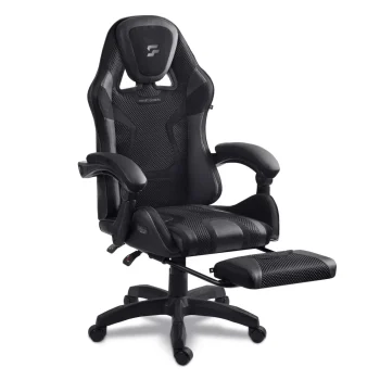 Gaming Stolica Sofotel Specter, Okretna, S Osloncem Za Noge, Siva 16