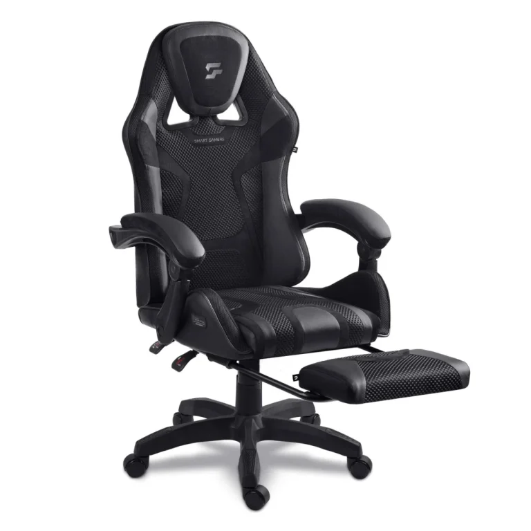 Gaming Stolica Sofotel Specter, Okretna, S Osloncem Za Noge, Siva 16