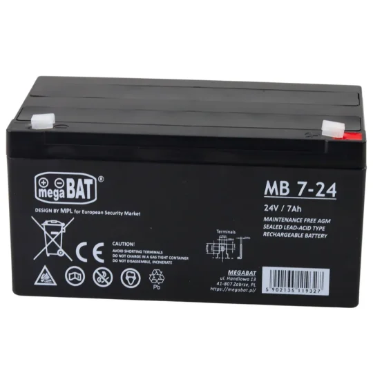 Gel Baterija 24v 7ah 1