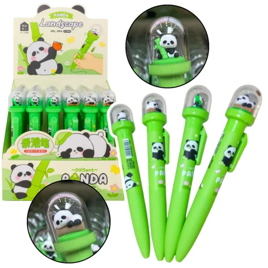 Gel Olovka Green Panda S Plavom Tintom 0,5 Mm 1