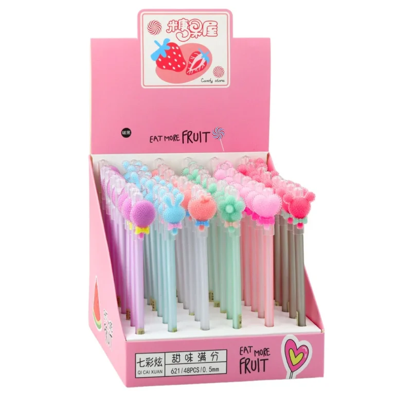 Gel Olovka S Gumicom, Dijamantni Poklopac, 0,5 Mm 4