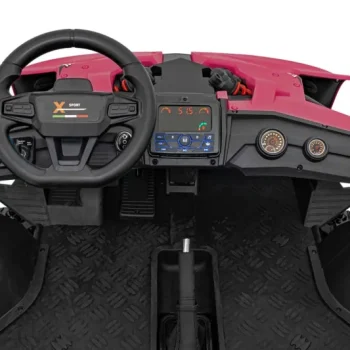 General 63 Ružičasto Vozilo Auto Na Akumulator 12