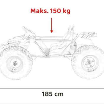 General 63 Ružičasto Vozilo Auto Na Akumulator 3
