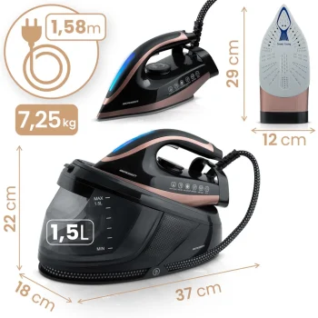 Generator Pare Za Glačanje Na Paru 3000w Berdsen Bd 334 S Keramičkim Premazom 10