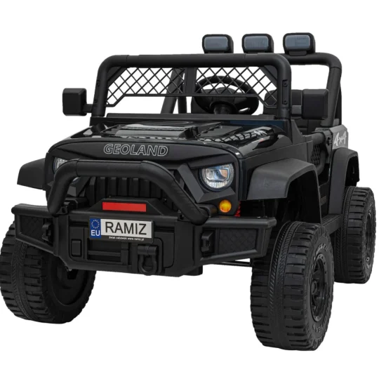 Geoland Power Terenski Auto Za 2 Djece, Crni 1