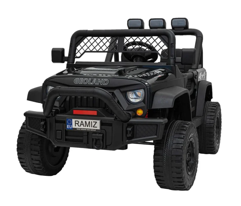 Geoland Power Terenski Auto Za 2 Djece, Crni 1