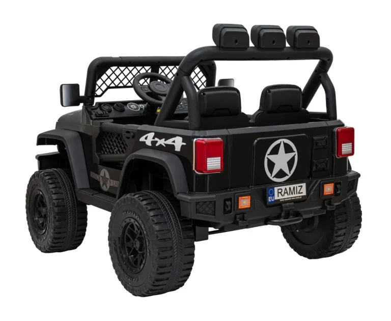 Geoland Power Terenski Auto Za 2 Djece, Crni 5