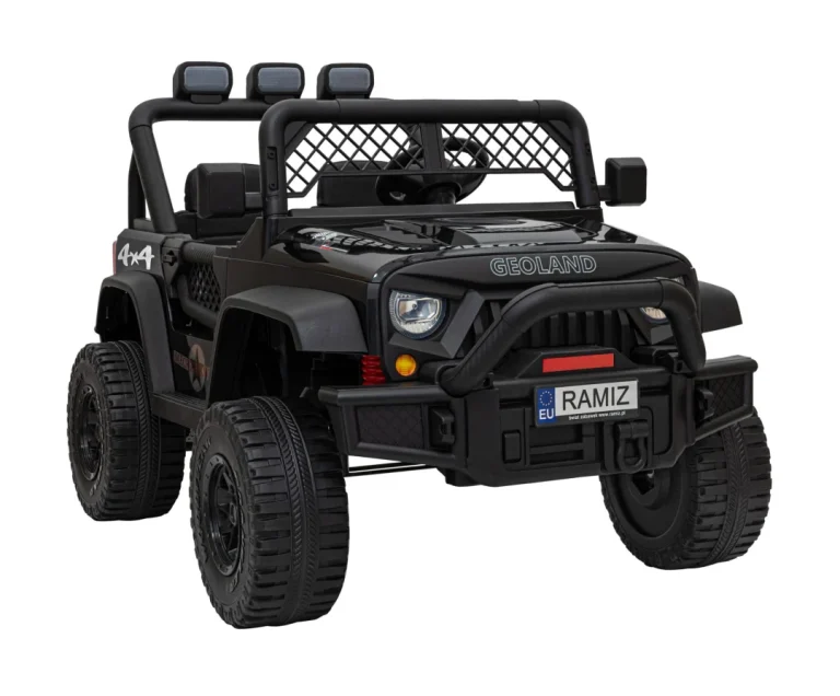Geoland Power Terenski Auto Za 2 Djece, Crni 9