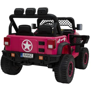 Geoland Power Terenski Auto Za 2 Djece, Ružičasti 12