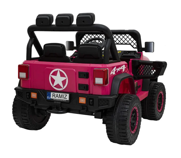 Geoland Power Terenski Auto Za 2 Djece, Ružičasti 12