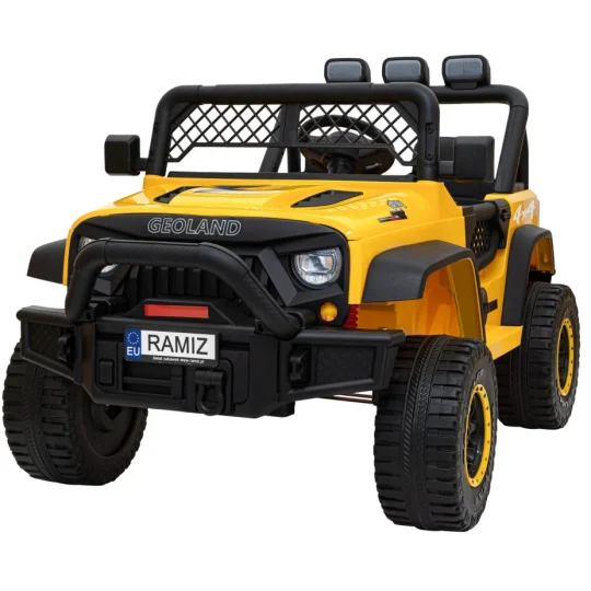 Geoland Power Terenski Auto Za 2 Djece, žuti 1