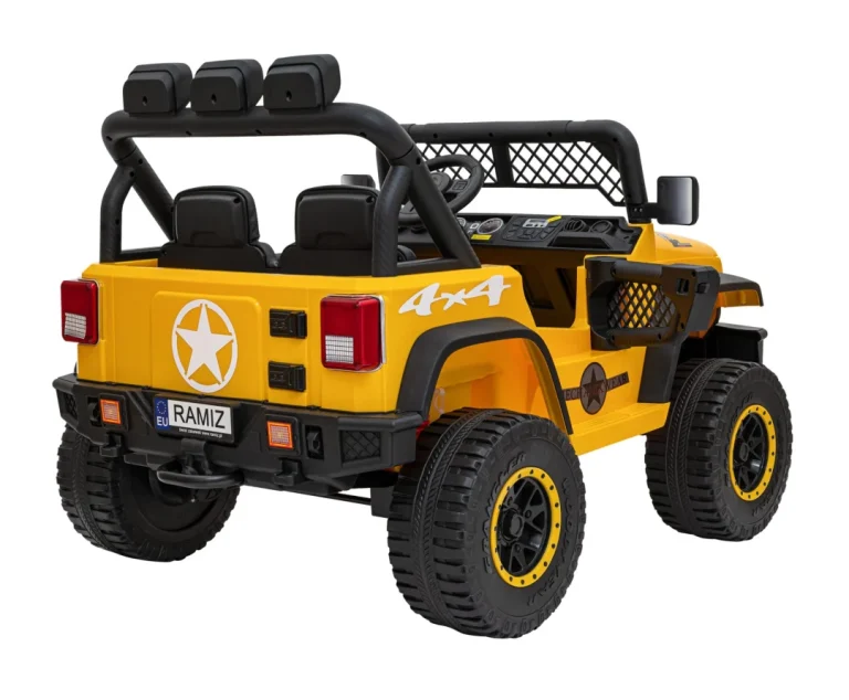 Geoland Power Terenski Auto Za 2 Djece, žuti 12