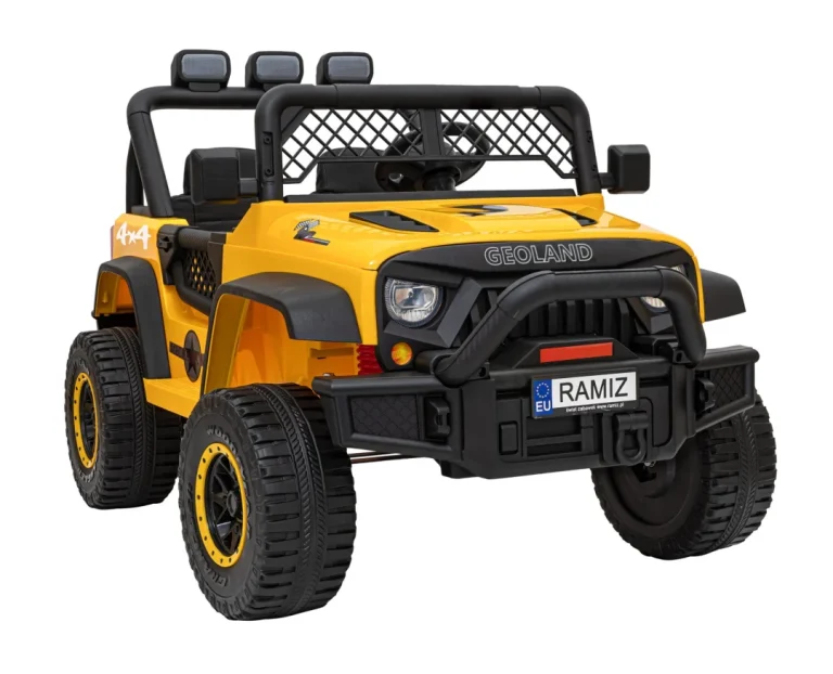 Geoland Power Terenski Auto Za 2 Djece, žuti 5