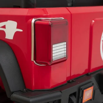 Geoland Power Terenski Automobil Za 2 Djece Crveni + Daljinski Upravljač + 2x200w Motora + Prtljažnik + Mp3 Radio + Led, Crvena 16