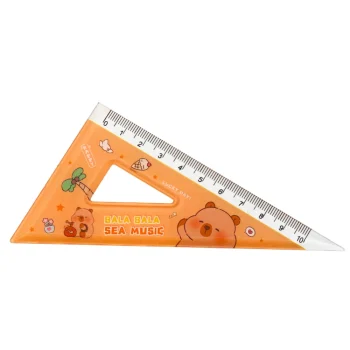 Geometrijski Set S Motivom Kapibare, 4 Komada 4
