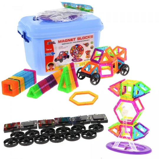 Giga Set Magnetskih Blokova 248 Komada, Crvena 1