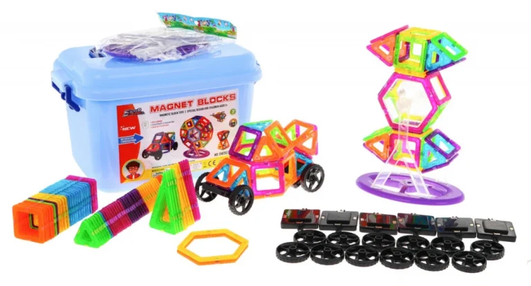Giga Set Magnetskih Blokova 248 Komada, Crvena 2