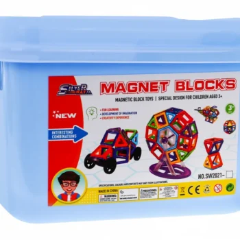 Giga Set Magnetskih Blokova 248 Komada, Crvena 9