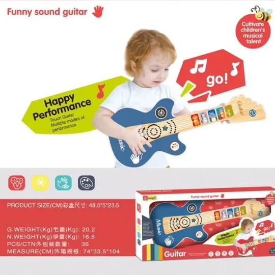 Gitara Za Najmlađe Sa Svjetlosnom Funkcijom 1