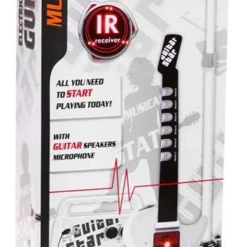 Glazbeni Set Za Djecu 6+ Električna Gitara + Pojačalo + Mikrofon 10