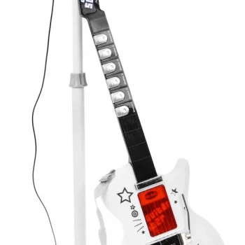 Glazbeni Set Za Djecu 6+ Električna Gitara + Pojačalo + Mikrofon 4