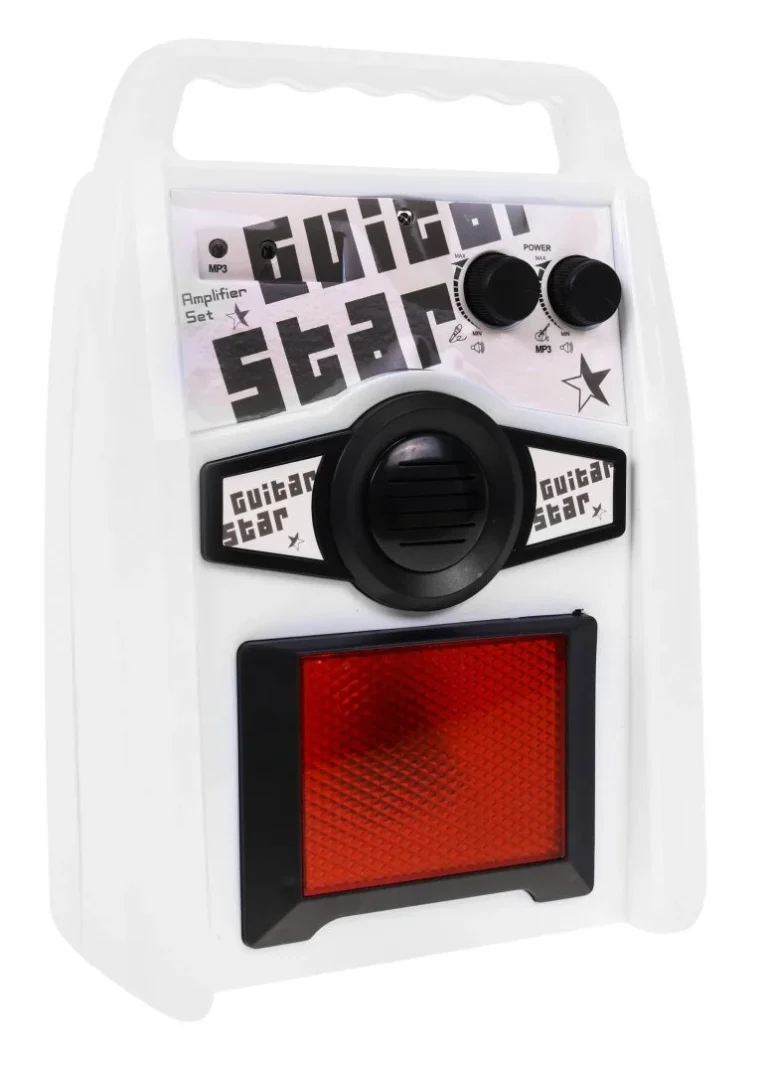 Glazbeni Set Za Djecu 6+ Električna Gitara + Pojačalo + Mikrofon 6