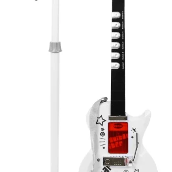 Glazbeni Set Za Djecu 6+ Električna Gitara + Pojačalo + Mikrofon 7