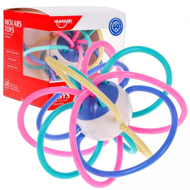 Glodalica 2 U 1 Za Bebe 0+ Planet S Orbitama Senzorna Zvečka 1