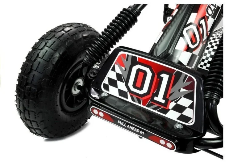 Go Kart A 15 Crni S Pumpanim Kotačima 11