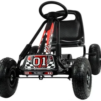Go Kart A 15 Crni S Pumpanim Kotačima 2