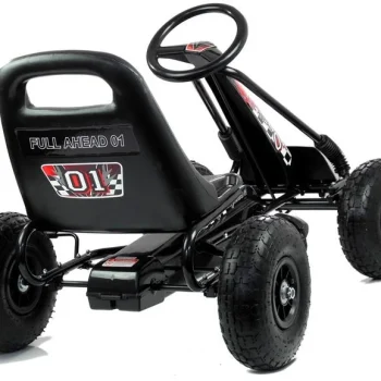 Go Kart A 15 Crni S Pumpanim Kotačima 3