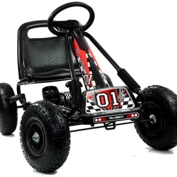 Go Kart A 15 Crni S Pumpanim Kotačima 5