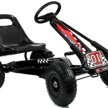 Go Kart A 15 Crni S Pumpanim Kotačima 6